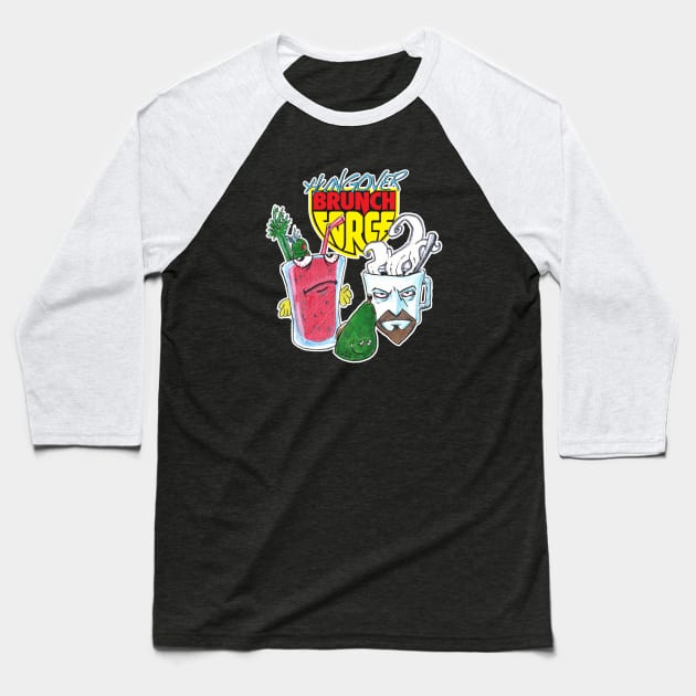 hungover brunch force Baseball T-Shirt by bobdix